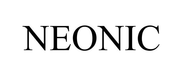 Trademark Logo NEONIC