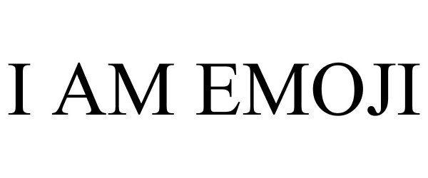 Trademark Logo I AM EMOJI