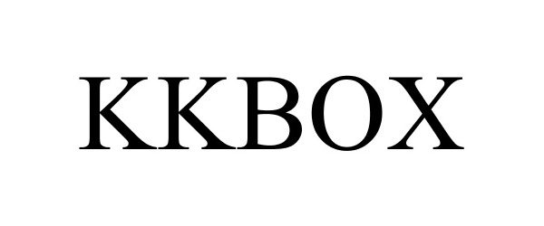 Trademark Logo KKBOX