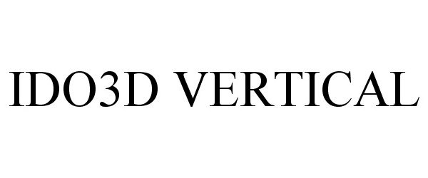 Trademark Logo IDO3D VERTICAL