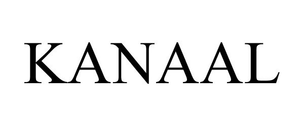 Trademark Logo KANAAL