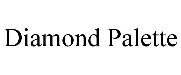 Trademark Logo DIAMOND PALETTE