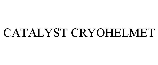  CATALYST CRYOHELMET