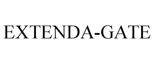 Trademark Logo EXTENDA-GATE