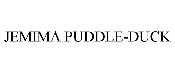 Trademark Logo JEMIMA PUDDLE-DUCK