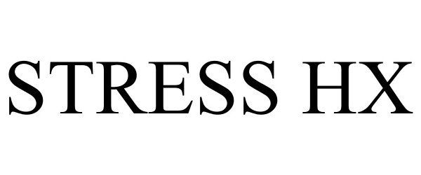 Trademark Logo STRESS HX