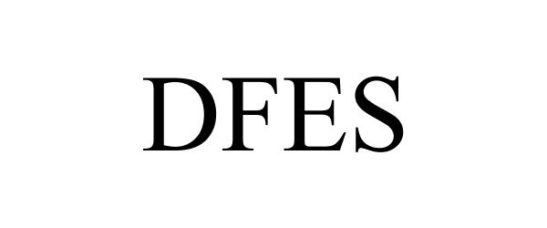 Trademark Logo DFES