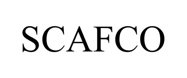 Trademark Logo SCAFCO