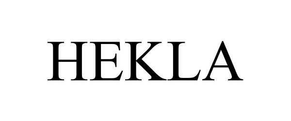 Trademark Logo HEKLA