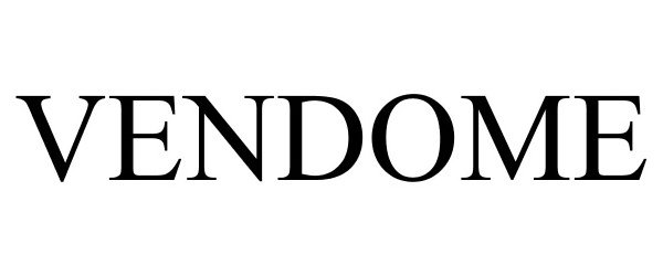Trademark Logo VENDOME