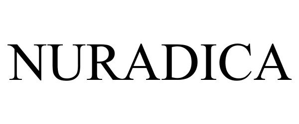 Trademark Logo NURADICA