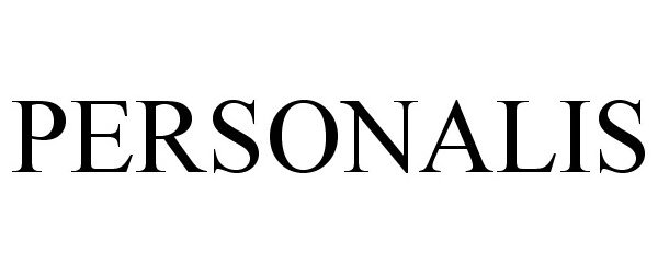 Trademark Logo PERSONALIS