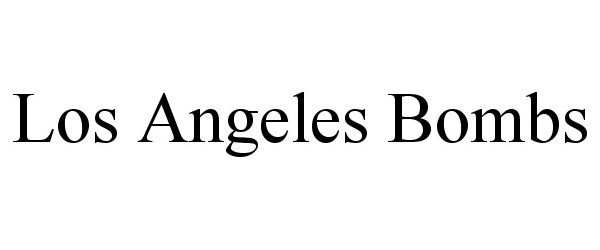  LOS ANGELES BOMBS