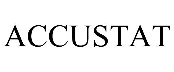 Trademark Logo ACCUSTAT