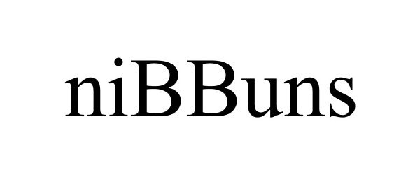 Trademark Logo NIBBUNS