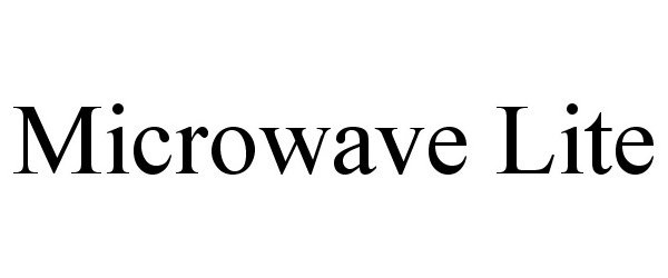 Trademark Logo MICROWAVE LITE
