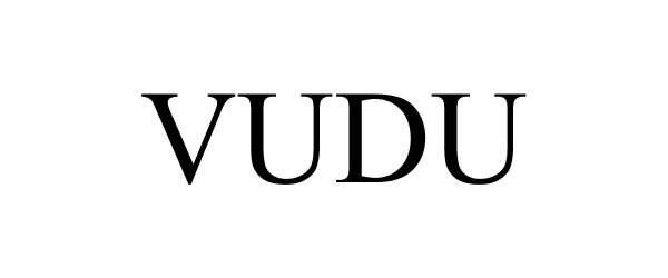 Trademark Logo VUDU