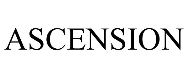 Trademark Logo ASCENSION