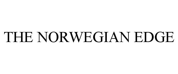 Trademark Logo THE NORWEGIAN EDGE