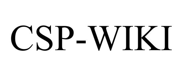  CSP-WIKI