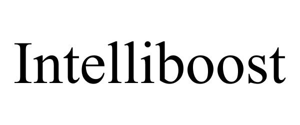 Trademark Logo INTELLIBOOST