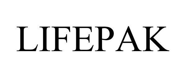 Trademark Logo LIFEPAK