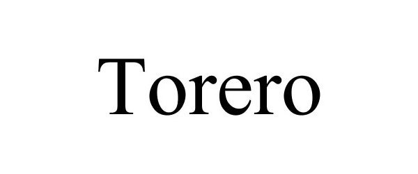 Trademark Logo TORERO