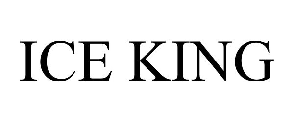 Trademark Logo ICE KING
