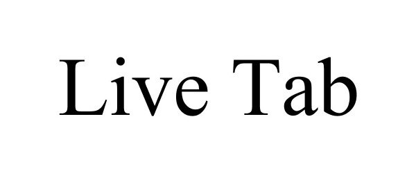 Trademark Logo LIVE TAB