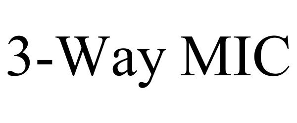  3-WAY MIC
