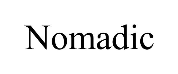 Trademark Logo NOMADIC