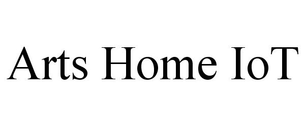Trademark Logo ARTS HOME IOT