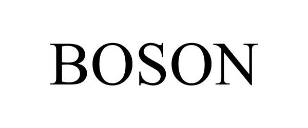 Trademark Logo BOSON