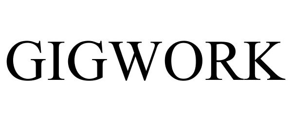 Trademark Logo GIGWORK
