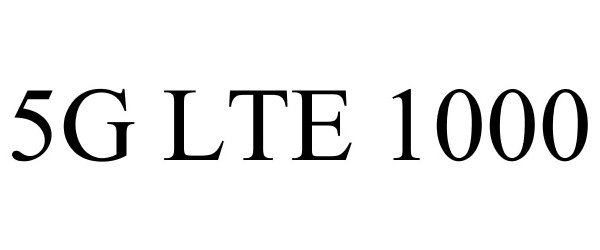 Trademark Logo 5G LTE 1000