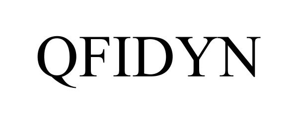 Trademark Logo QFIDYN