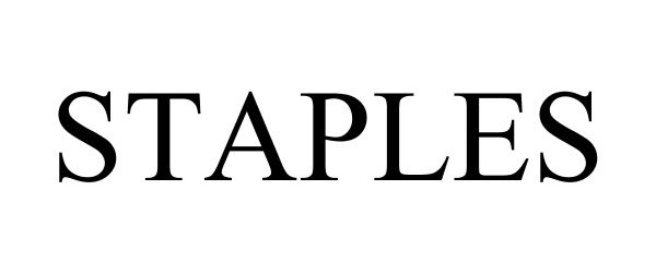 Trademark Logo STAPLES