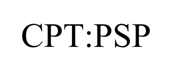  CPT:PSP