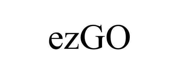 Trademark Logo EZGO