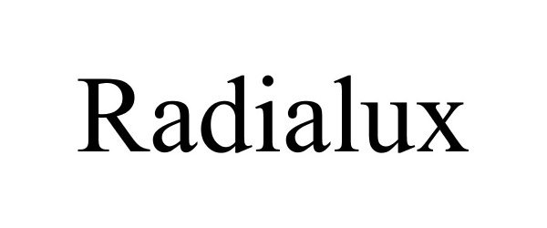 Trademark Logo RADIALUX