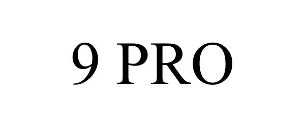 Trademark Logo 9 PRO