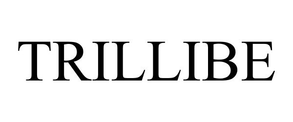 Trademark Logo TRILLIBE
