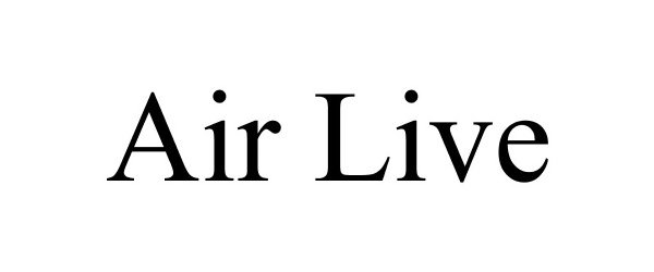 Trademark Logo AIR LIVE