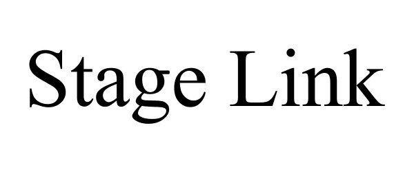 Trademark Logo STAGE LINK