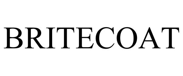 Trademark Logo BRITECOAT