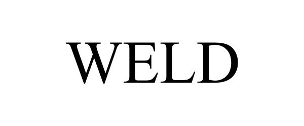 Trademark Logo WELD