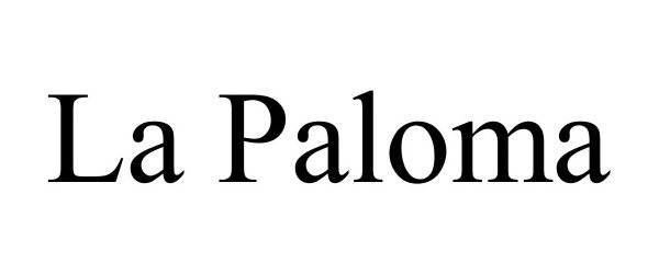 Trademark Logo LA PALOMA