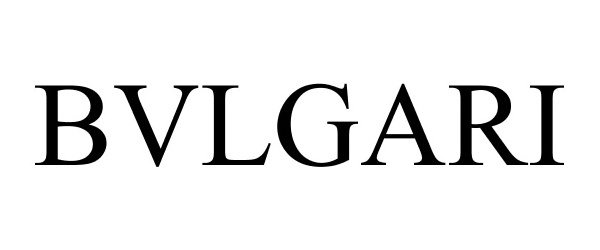 Trademark Logo BVLGARI