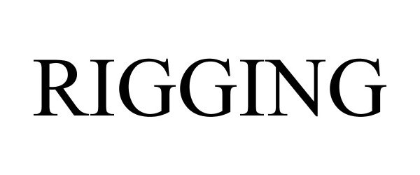 Trademark Logo RIGGING