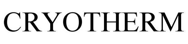 Trademark Logo CRYOTHERM